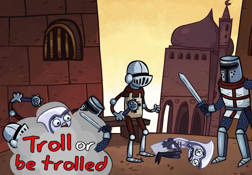 Troll Face Quest: Video Games (Тролл Фейс Квест Видеоигры) [МОД: Бесконечные деньги, Монеты и Мега MOD] Screenshot 3