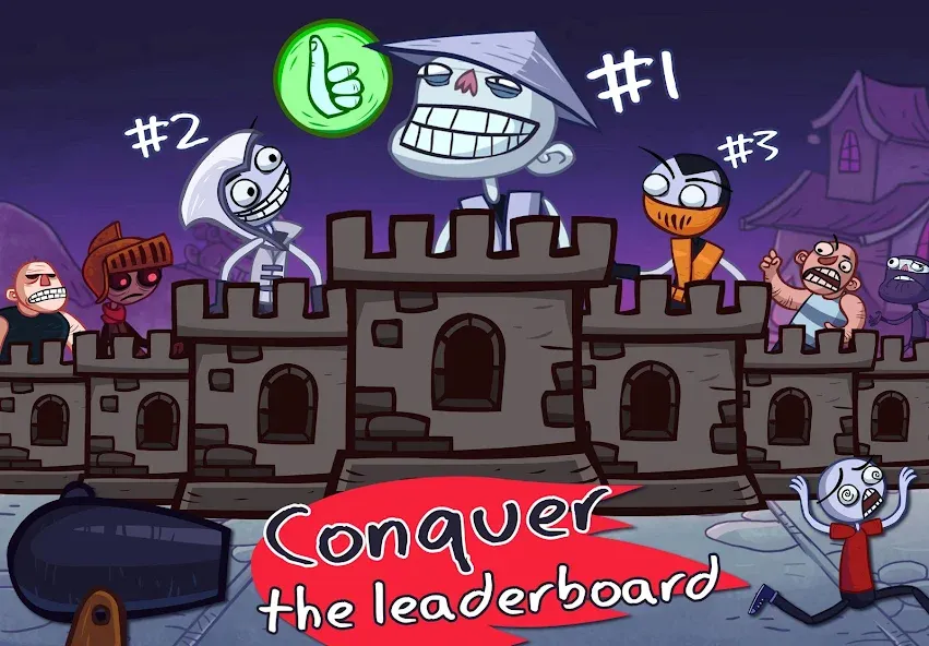Troll Face Quest: Video Games (Тролл Фейс Квест Видеоигры) [МОД: Бесконечные деньги, Монеты и Мега MOD] Screenshot 4