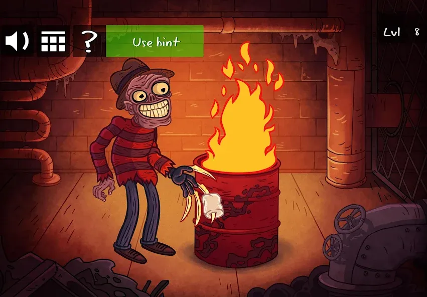 Troll Face Quest: Horror 2 (Тролль Фейс Квест) [МОД: Все открыто, Дополнительные деньги и Меню MOD] Screenshot 2