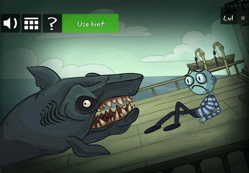 Troll Face Quest: Horror 2 (Тролль Фейс Квест) [МОД: Все открыто, Дополнительные деньги и Меню MOD] Screenshot 4