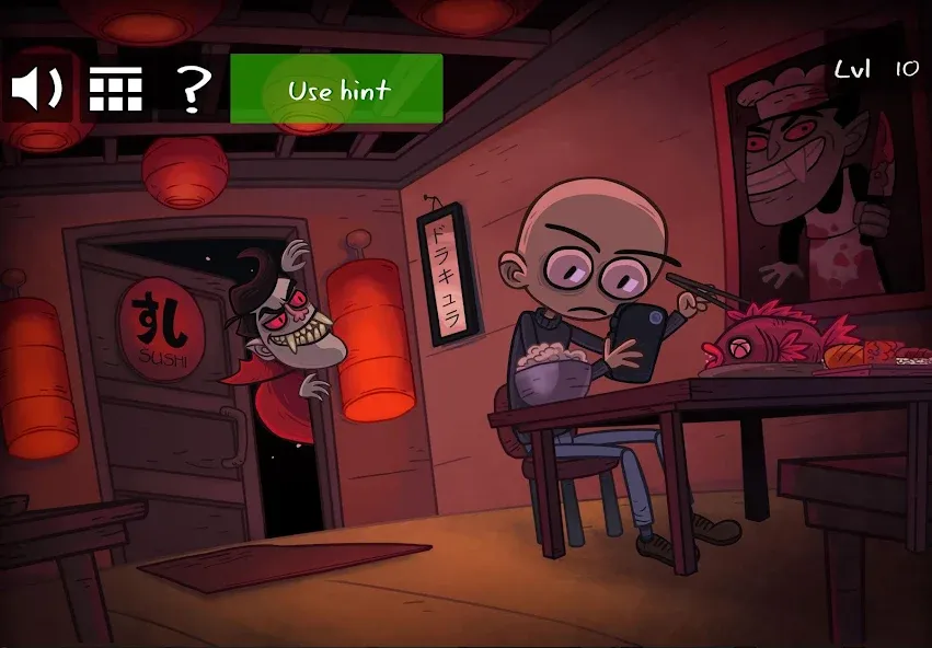 Troll Face Quest: Horror 2 (Тролль Фейс Квест) [МОД: Все открыто, Дополнительные деньги и Меню MOD] Screenshot 5