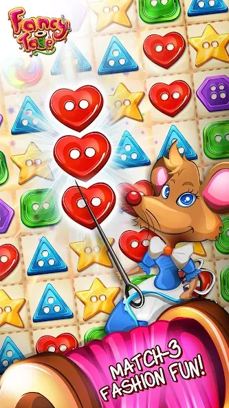 Fancy Tale:Fashion Puzzle Game (Фэнси Тейл) [МОД: Меню, Бесконечные монеты и Открытые уровни] Screenshot 1