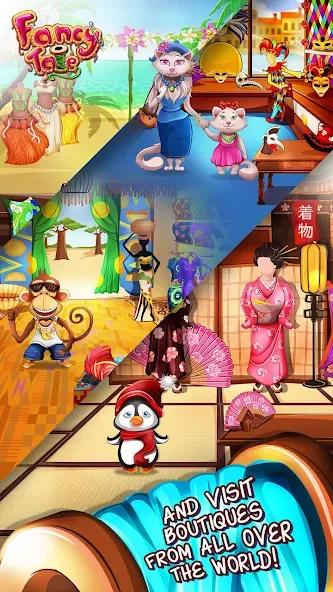 Fancy Tale:Fashion Puzzle Game (Фэнси Тейл) [МОД: Меню, Бесконечные монеты и Открытые уровни] Screenshot 5