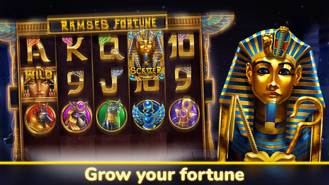 Akamon Slots - Casino Videoslo (Акамон Слотс) [МОД: Меню, Бесконечные монеты и Открытые уровни] Screenshot 1