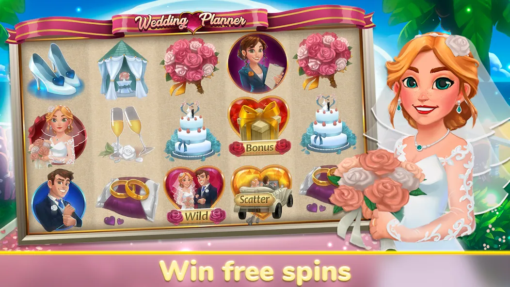 Akamon Slots - Casino Videoslo (Акамон Слотс) [МОД: Меню, Бесконечные монеты и Открытые уровни] Screenshot 2