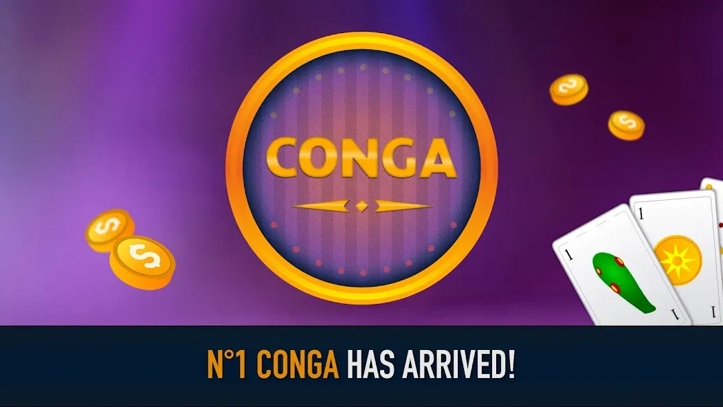 Conga (Конга) [МОД: Бесконечные деньги, Монеты и Мега MOD] Screenshot 1