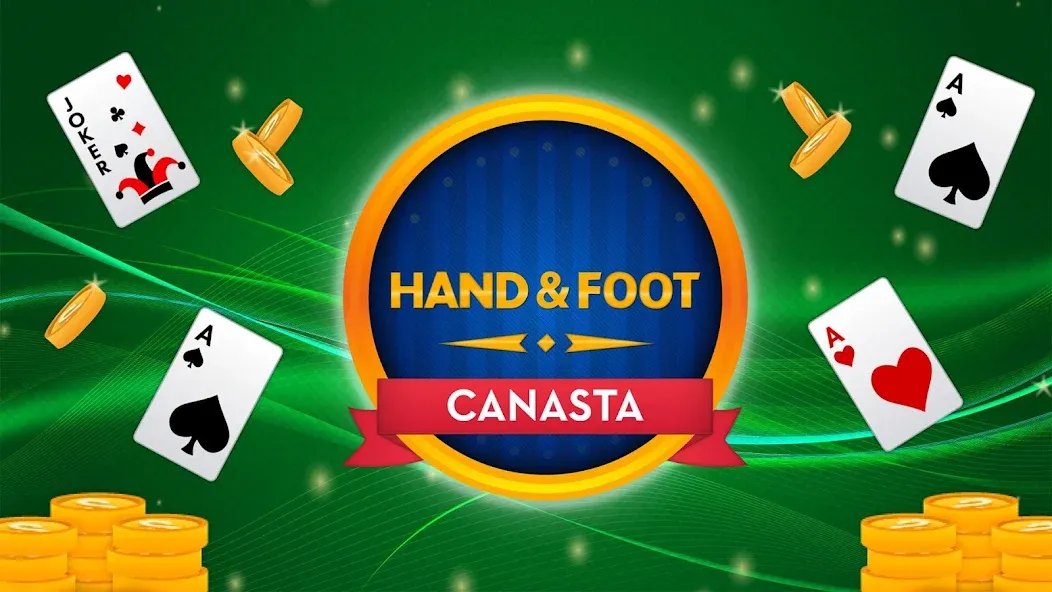 Hand and Foot Canasta [МОД: Много монет, Открытые уровни и Мега MOD] Screenshot 1