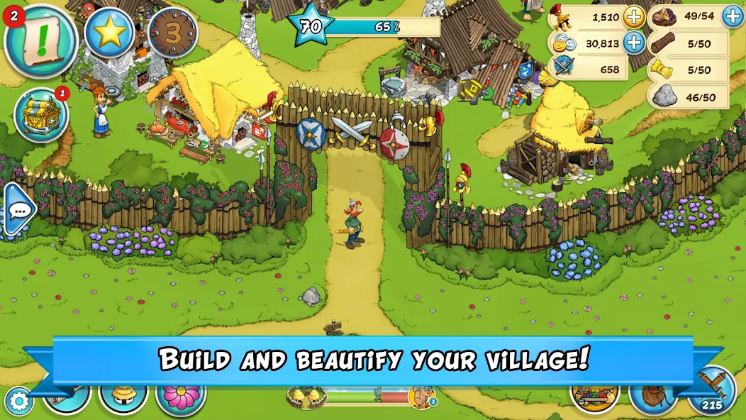 Asterix and Friends (Астерикс и друзья) [МОД: Деньги, Монеты и Меню MOD] Screenshot 1