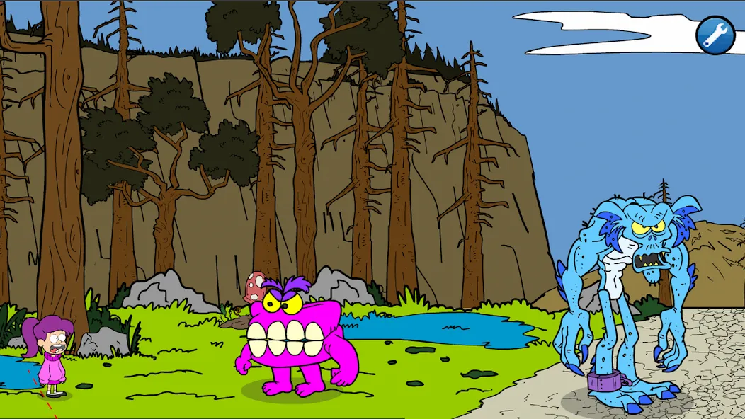 Gravity Forest Saw Trap (Гравитационный Лес Пила Ловушка) [МОД: Много монет, Открытые уровни и Мега MOD] Screenshot 1
