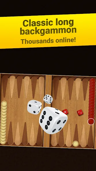 Backgammon Long Arena [МОД: Меню, Бесконечные монеты и Открытые уровни] Screenshot 1