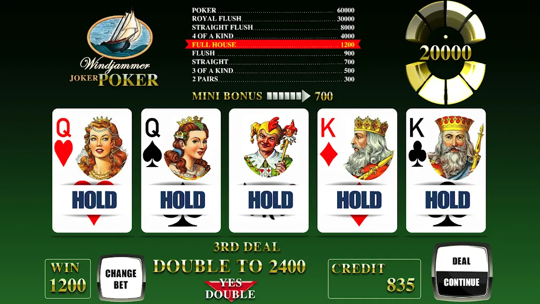 Windjammer Poker (Уиндджаммер Покер) [МОД: Много денег, Монет и Все открыто] Screenshot 2