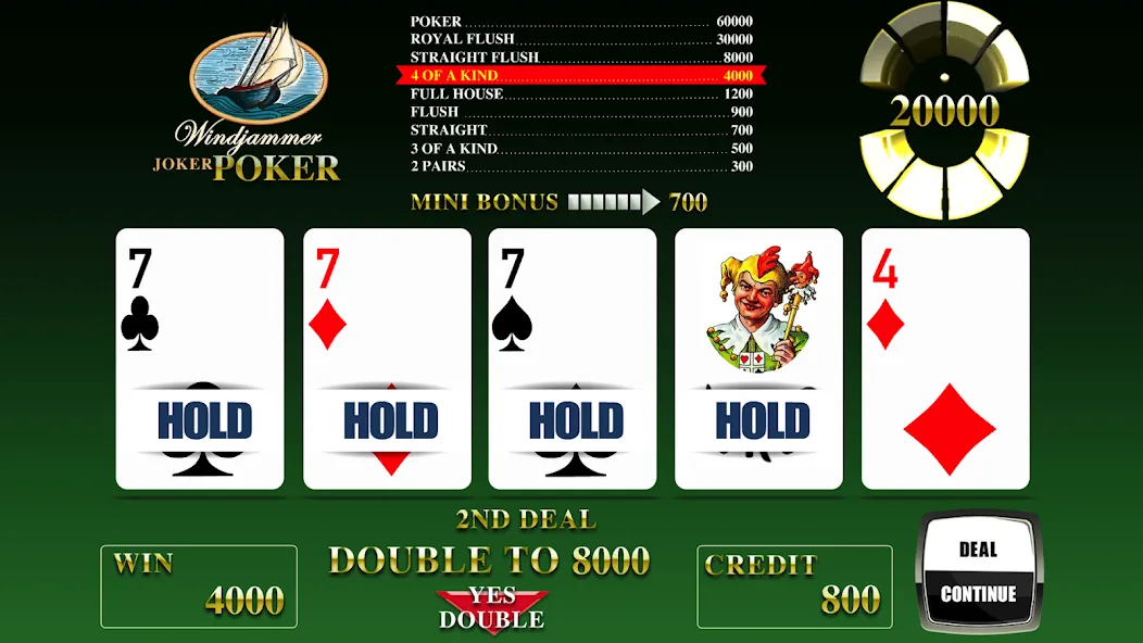 Windjammer Poker (Уиндджаммер Покер) [МОД: Много денег, Монет и Все открыто] Screenshot 3