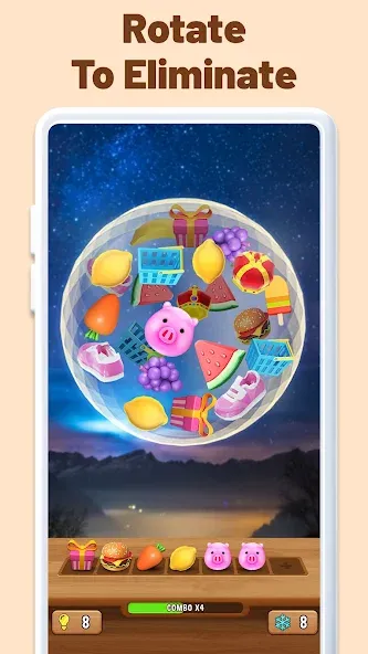 Match Triple Ball (Соответствие Тройной мяч) [МОД: Меню, Бесконечные монеты и Открытые уровни] Screenshot 3
