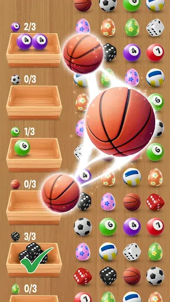 Match Triple 3D: Matching Tile (Матч Трипл 3Д) [МОД: Много монет, Открытые уровни и Мега MOD] Screenshot 3