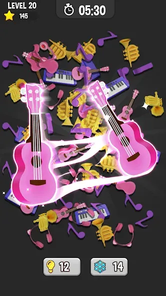 Match Pair 3D - Matching Game (Матч Пейр 3Д) [МОД: Бесконечные деньги, Монеты и Мега MOD] Screenshot 3