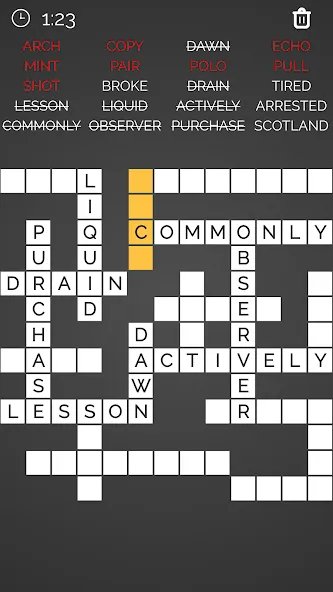 Crossword : Word Fill [МОД: Много монет, Открытые уровни и Мега MOD] Screenshot 2