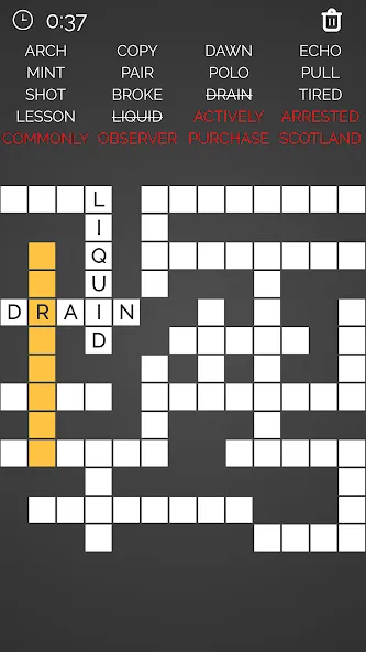 Crossword : Word Fill [МОД: Много монет, Открытые уровни и Мега MOD] Screenshot 4