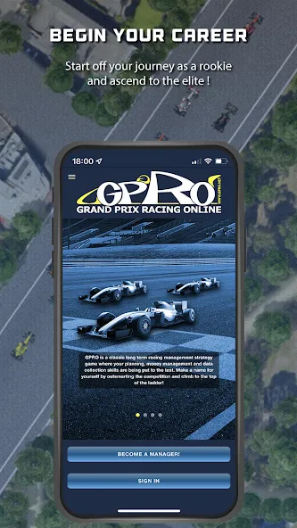 GPRO - Classic racing manager (ГПРО) [МОД: Все открыто, Дополнительные деньги и Меню MOD] Screenshot 1