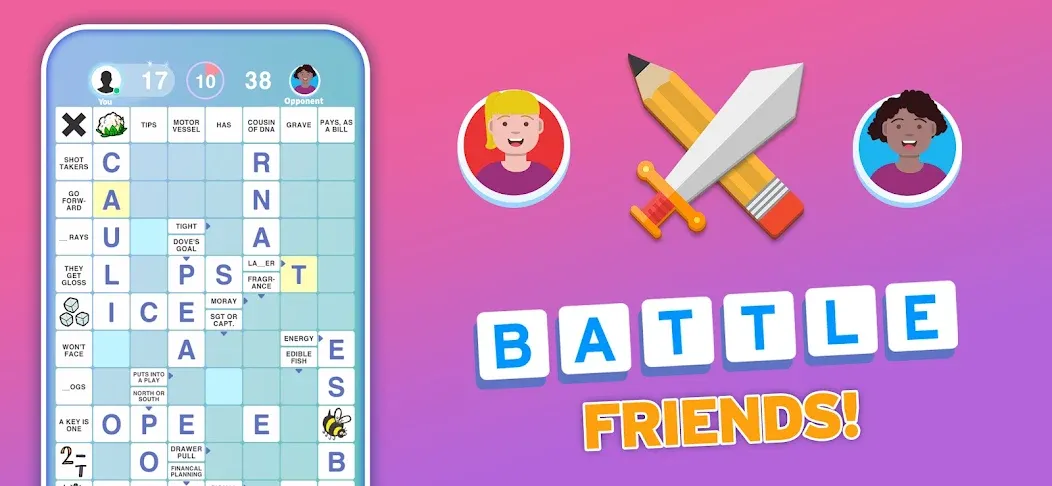 Kryss - The Battle of Words [МОД: Много денег, Монет и Все открыто] Screenshot 3
