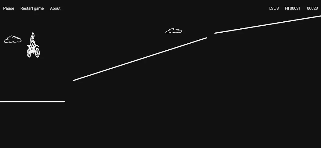 Crazy Moto Racer - 2D Racer (Крейзи Мото Рейсер) [МОД: Все открыто, Дополнительные деньги и Меню MOD] Screenshot 1