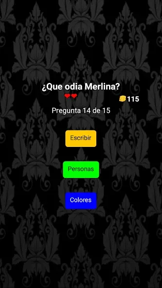 Merlina Trivia en Español [МОД: Много монет, Открытые уровни и Мега MOD] Screenshot 3