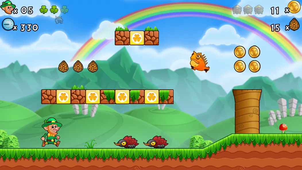 Lep's World 3 [МОД: Много денег, Монет и Все открыто] Screenshot 1
