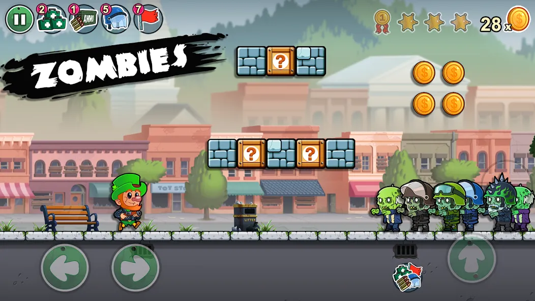 Lep's World Z [МОД: Деньги, Монеты и Меню MOD] Screenshot 1