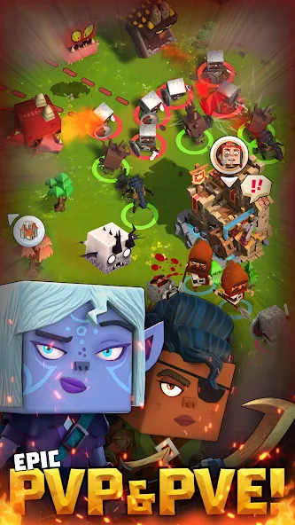 Kingdoms of HF - Dragon War (Кингдомс оф ХФ) [МОД: Много денег, Монет и Все открыто] Screenshot 3