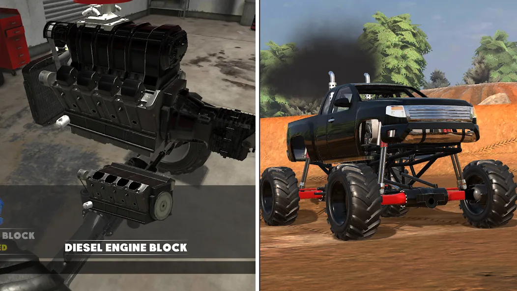Trucks Off Road (Траки Офф Роад) [МОД: Много денег, Монет и Все открыто] Screenshot 2