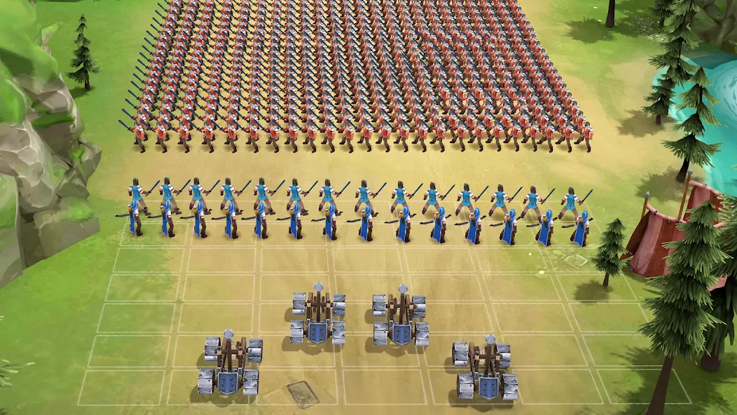 Kingdom Clash - Strategy Game (Кингдом Клаш) [МОД: Меню, Бесконечные монеты и Открытые уровни] Screenshot 2