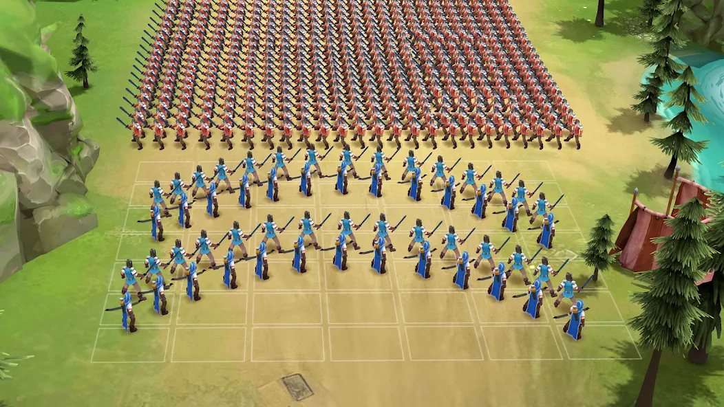 Kingdom Clash - Strategy Game (Кингдом Клаш) [МОД: Меню, Бесконечные монеты и Открытые уровни] Screenshot 3
