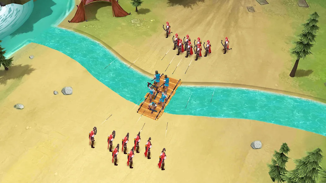 Kingdom Clash - Strategy Game (Кингдом Клаш) [МОД: Меню, Бесконечные монеты и Открытые уровни] Screenshot 5