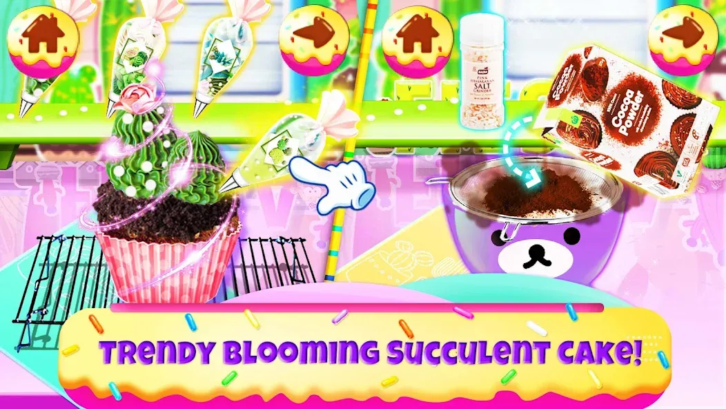 Baking! Cooking Games for Fun [МОД: Меню, Бесконечные монеты и Открытые уровни] Screenshot 3