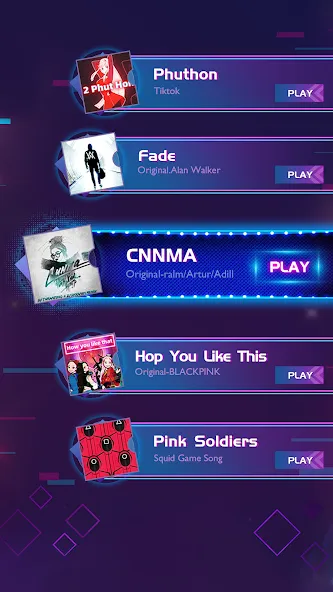 Piano Music Hop: EDM Rush! (Пиано музыка хоп) [МОД: Много денег, Монет и Все открыто] Screenshot 3