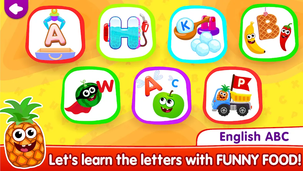 ABC kids! Alphabet learning! [МОД: Много денег, Монет и Все открыто] Screenshot 1