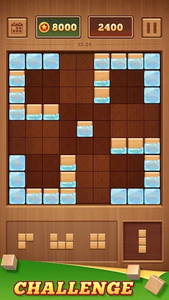 Wood Block 99 - Sudoku Puzzle (Вуд Блок 99) [МОД: Деньги, Монеты и Меню MOD] Screenshot 4