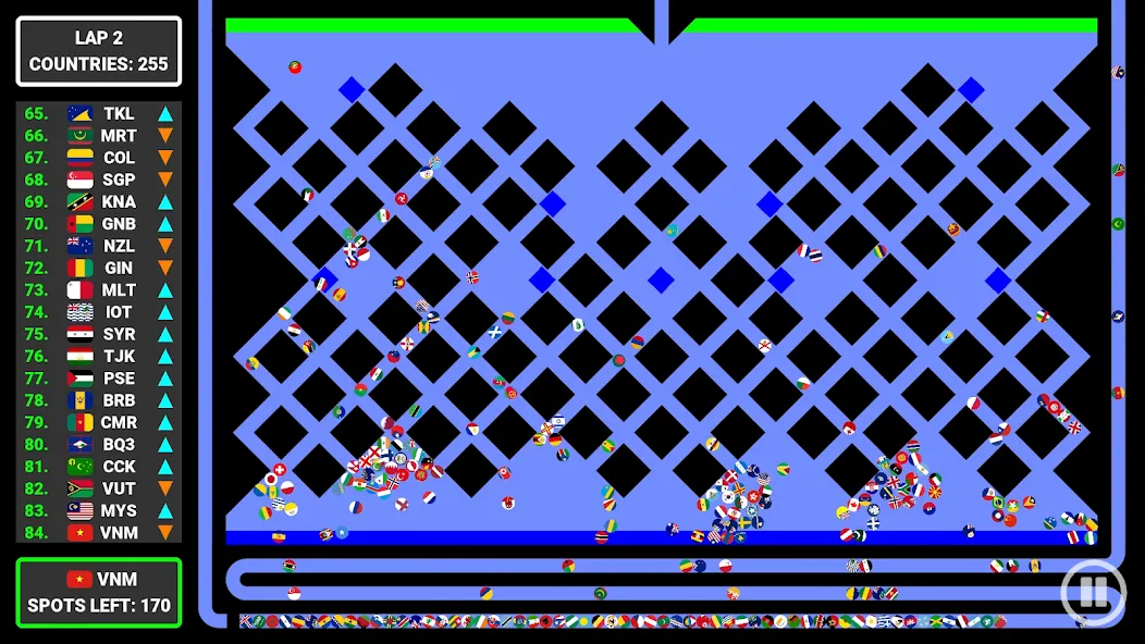 World Marble Race (Ворлд Марбл Рейс) [МОД: Много денег, Монет и Все открыто] Screenshot 2