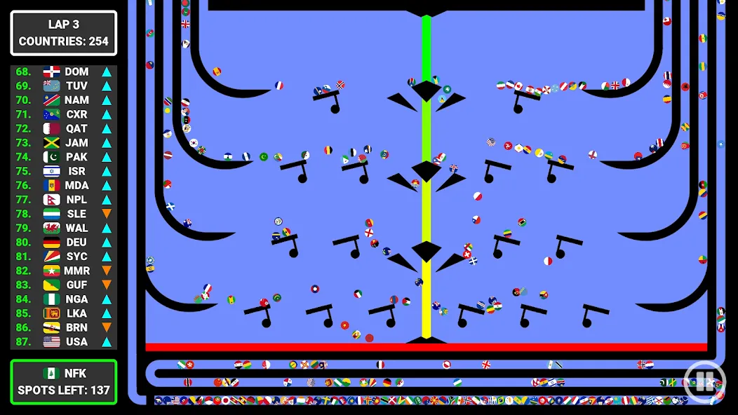 World Marble Race (Ворлд Марбл Рейс) [МОД: Много денег, Монет и Все открыто] Screenshot 3