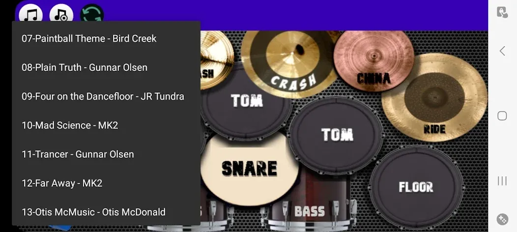 Drum Studio: Bateria Virtual (Драм студио) [МОД: Бесконечные деньги, Монеты и Мега MOD] Screenshot 2