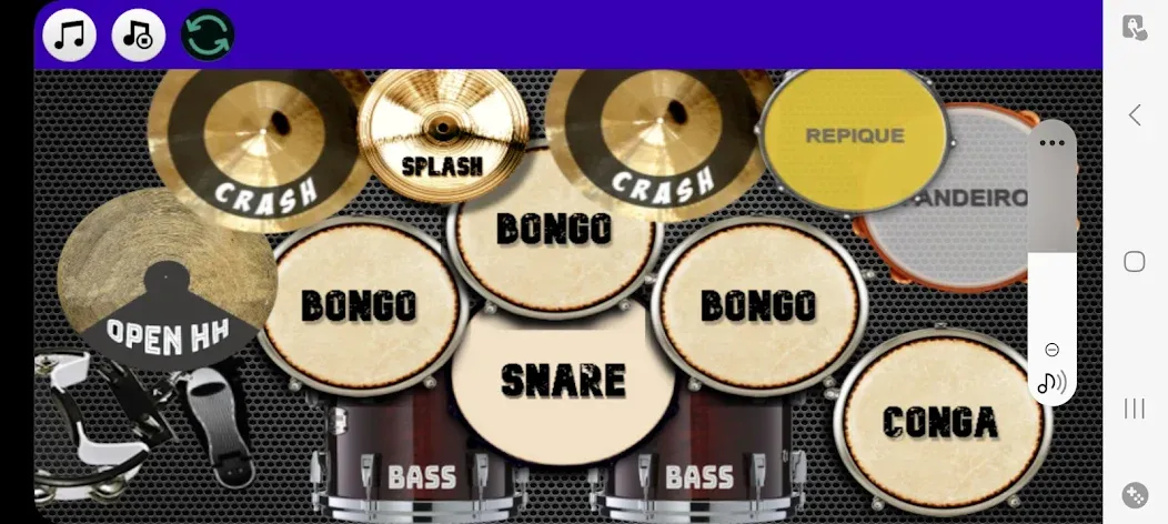 Drum Studio: Bateria Virtual (Драм студио) [МОД: Бесконечные деньги, Монеты и Мега MOD] Screenshot 3