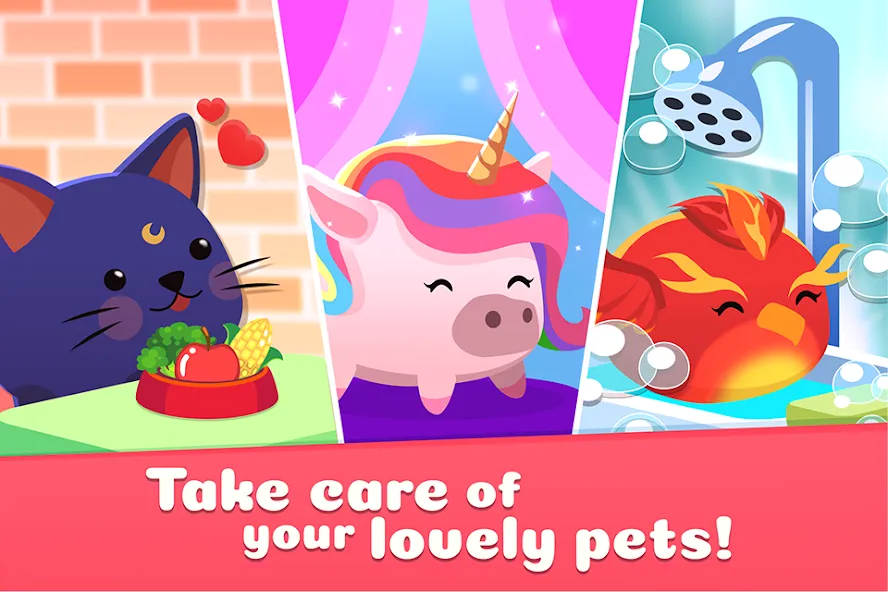 Animal Rescue: Pet Shop Story (Анимал Рескью) [МОД: Бесконечные деньги, Монеты и Мега MOD] Screenshot 2