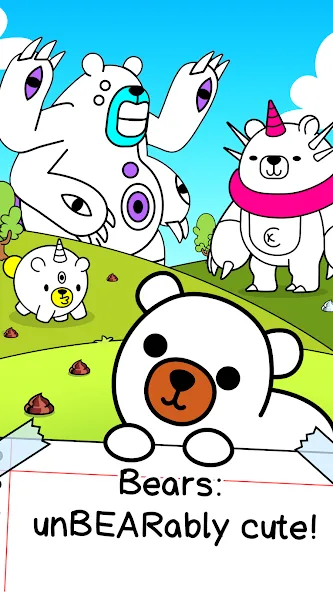 Bear Evolution: Idle Clicker (Беар Эволюшн) [МОД: Бесконечные деньги, Монеты и Мега MOD] Screenshot 1