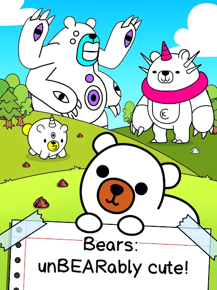 Bear Evolution: Idle Clicker (Беар Эволюшн) [МОД: Бесконечные деньги, Монеты и Мега MOD] Screenshot 5