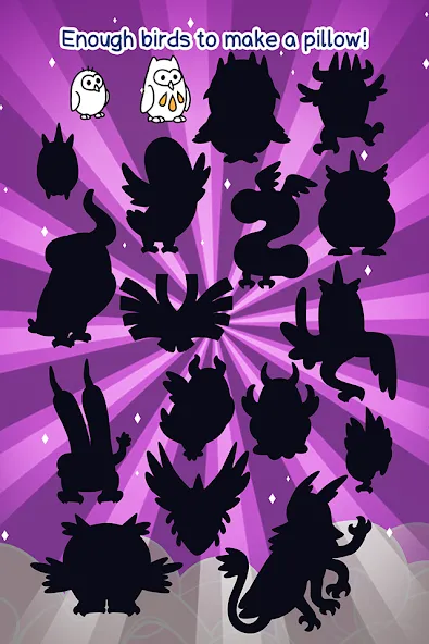 Birds Evolution: Merge Game (Брдс Эволюшн) [МОД: Деньги, Монеты и Меню MOD] Screenshot 4