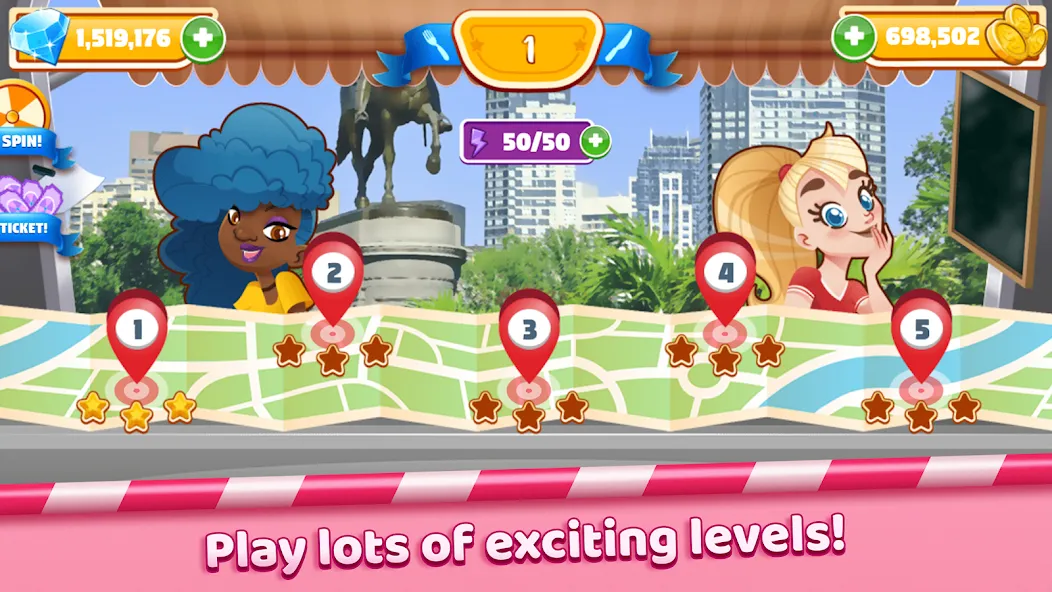 Boston Donut Truck: Food Game (Бостонский Донат Трак) [МОД: Деньги, Монеты и Меню MOD] Screenshot 4