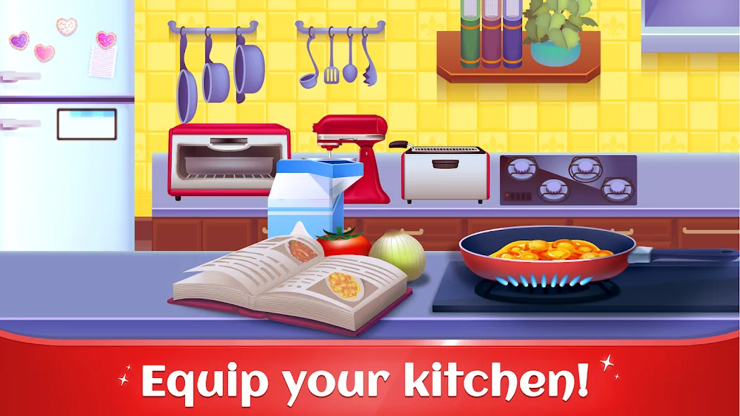 Cookbook Master: Cooking Games (Кулинарный Мастер) [МОД: Много денег, Монет и Все открыто] Screenshot 1