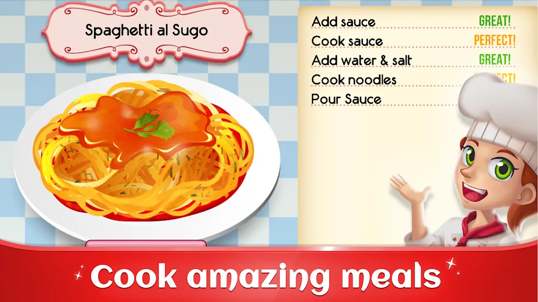Cookbook Master: Cooking Games (Кулинарный Мастер) [МОД: Много денег, Монет и Все открыто] Screenshot 2