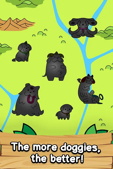Dog Evolution: Idle Merge Game (Дог Эволюшн) [МОД: Меню, Бесконечные монеты и Открытые уровни] Screenshot 3