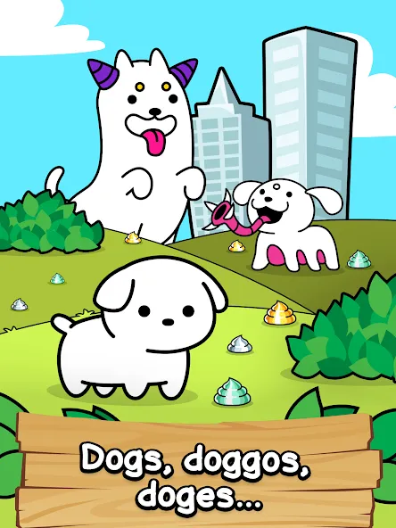Dog Evolution: Idle Merge Game (Дог Эволюшн) [МОД: Меню, Бесконечные монеты и Открытые уровни] Screenshot 5