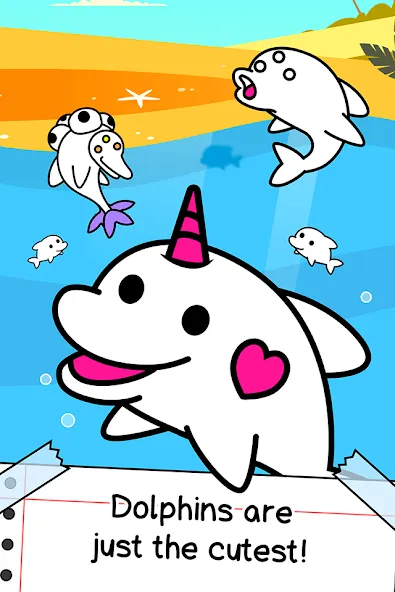 Dolphin Evolution: Idle Mutant (Дольфин эволюшн) [МОД: Много денег, Монет и Все открыто] Screenshot 1